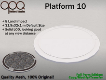 Full Perm 8 LI Round Platform - OPQ Platform 10