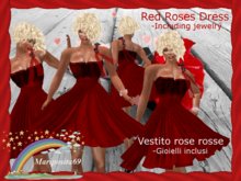 Red Roses Dress