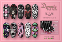 Dynasty - TEXTURES Nails BENTO N43 - SNR09