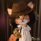 *DLUXE* DINKIES BILLY STRAW HAT* umbra
