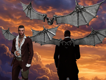 Archangel Creations 232 steampunk wings(wear to unpack)