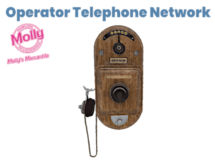 Molly's Mercantile - Operator Telephone System - Intercom