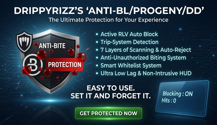 Second Life Marketplace - Anti-BL/Progeny/DD HUD