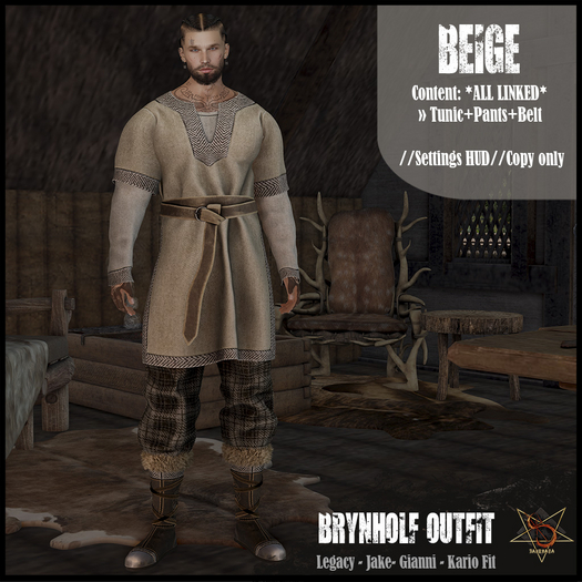 //RKS// Brynholf Outfit - Beige