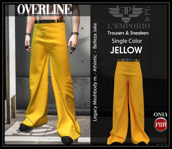 L'Emporio&PL ::*Overline*::Trousers&Sneakers [JELLOW]