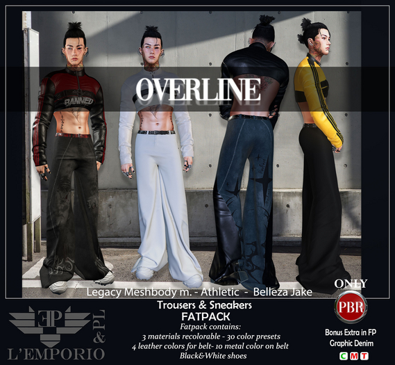 FATPACK   L'Emporio&PL ::*Overline*::Trousers&Sneakers