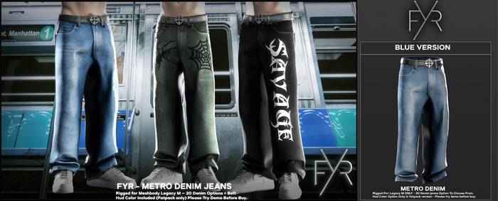 FYR - Metro Denim - Blue