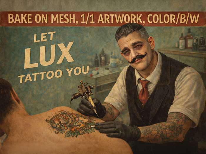 Custom Tattoo Service