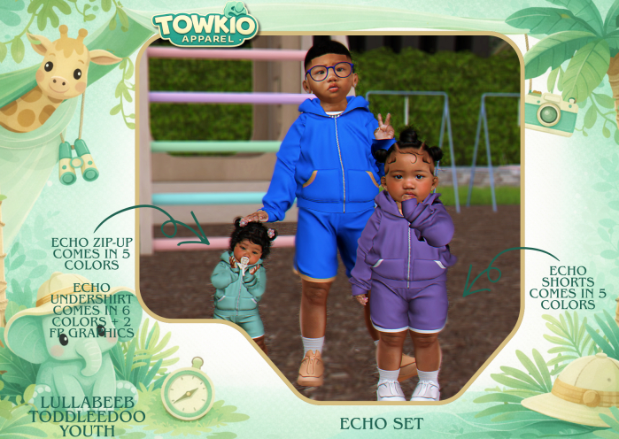 Towkio Apparel - Echo Shorts - FP