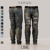 Legal Insanity - James ripped denims FATPACK