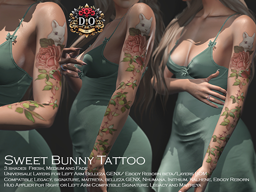 DO INK TATTOO SWEET BUNNY