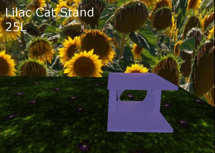 Lilac Cat stand