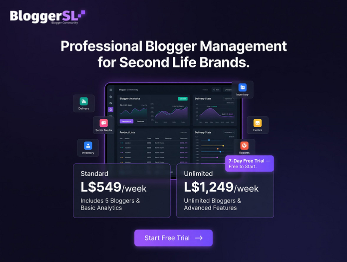 Second Life Marketplace - BloggerSL Terminal | In-World Blogger ...