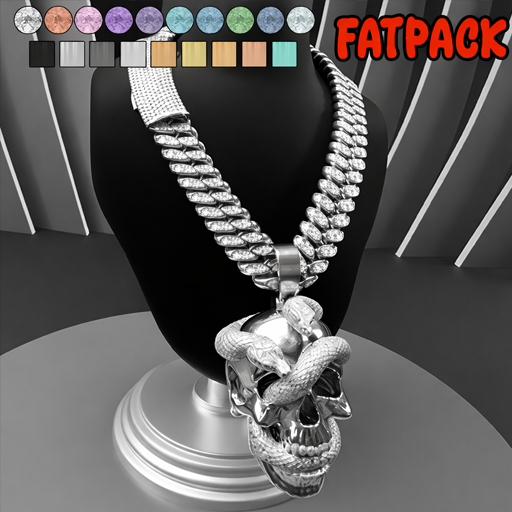 Fangz - Skull Snake Chain - FATPACK