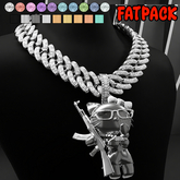 Fangz -Kitty Baddie Cuban - FATPACK