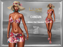 LUXE Paris CANCUN Womens Ensemble