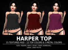 REVOLUTION - Harper Top (15 Textures HUD)