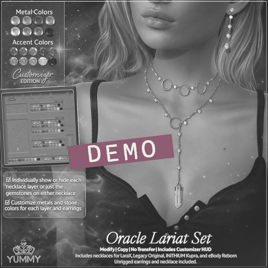 (Yummy) Oracle Lariat Set DEMO