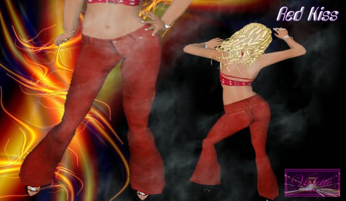 Jeans Red Kiss