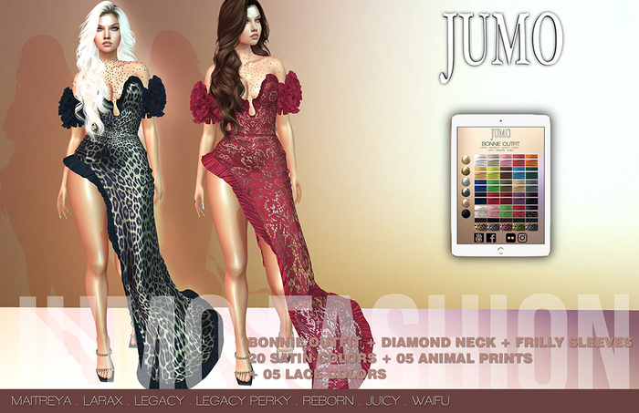 JUMO - BONNIE Outfit - Mai LaraX Leg Per Jui Reb Wai - ADD Me