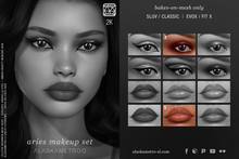 "Aries" 2K BOM makeup TESTER | EvoX | SLUV