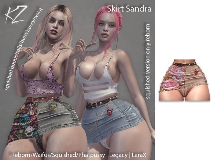 KZ Skirt Sandra Roses