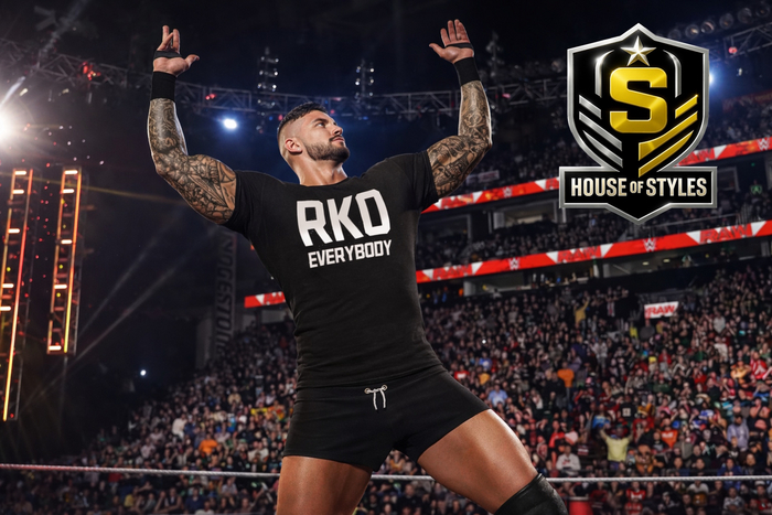 Second Life Marketplace - Randy Orton RKO Everybody Men's T-Shirt (Black)