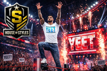 Jey Uso "YEET" Men's T-Shirt (White)