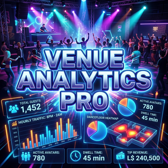 Venue Analytics Pro | Traffic Tracking & Visitor Insights Script