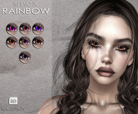 ..::B2K Design::..Rainbow Eyes  - Lelutka EvoX - Unisex