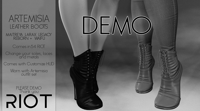 RIOT / Artemisia Boots - Demo
