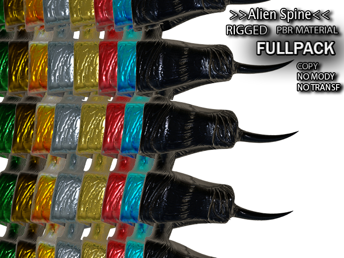 **Alien Spine (PACK)**PlayFullMesh