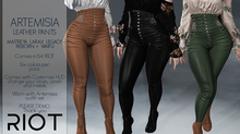 RIOT / Artemisia Leather Pants - Fatpack