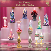 Max Luxury - Collectible Candles FULL SET 30% OFF + EXCLUSIVES