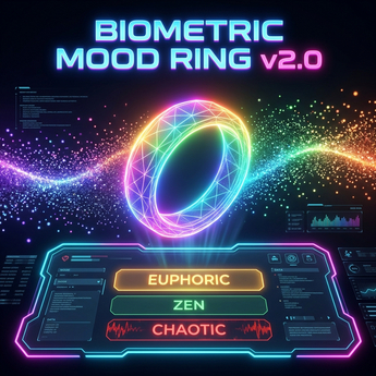 [FULL PERM] Biometric Mood Ring HUD v2.0 | Auto Mood Detection | Aura