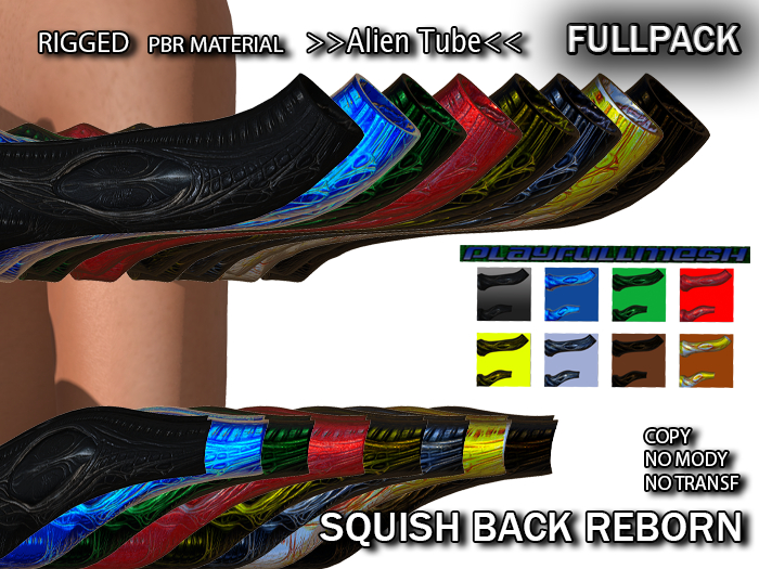 **Alien Tubes(PACK)**PlayFullMesh