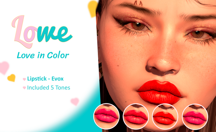 ! Lowe - Love in Color - Lipstick