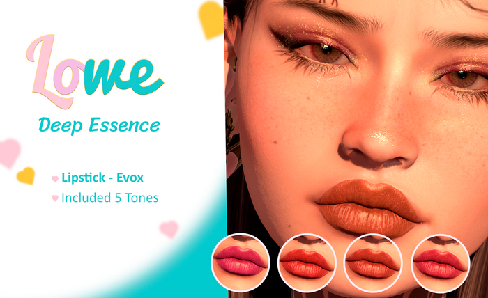 ! Lowe- Deep Essence - Lipstick