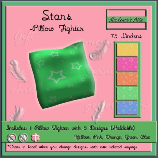 [M.A.] Pillow Fighter -Stars  [Boxed]