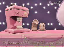 Pink coffee machine - BananaN