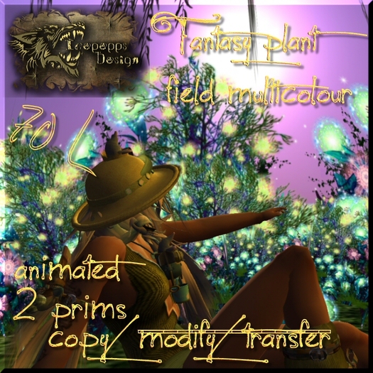 Fantasy plant multicolour boxed