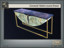 Console table Louna Green
