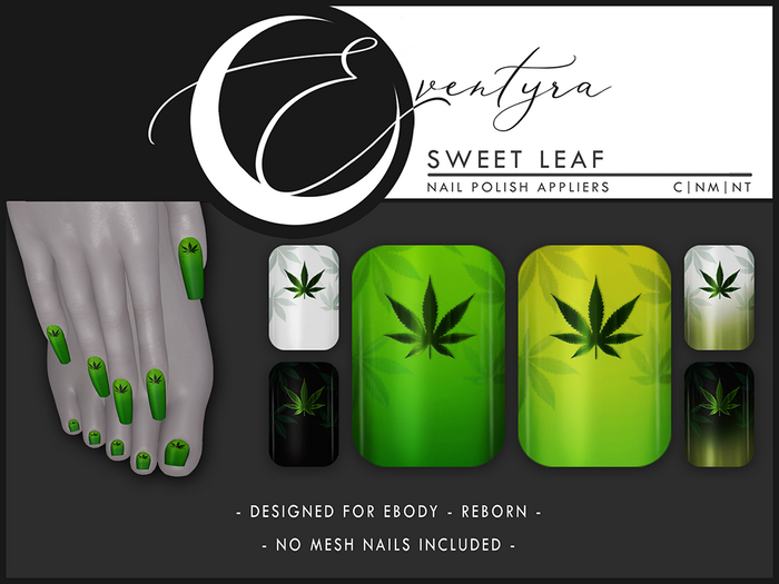 Eventyra - Reborn Nail HUD - Sweet Leaf