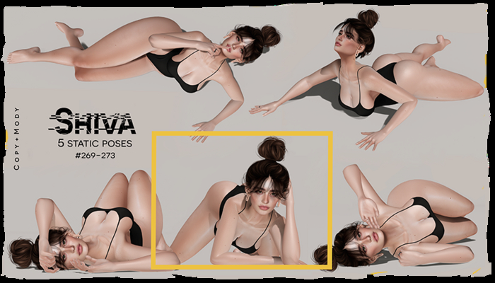 shiva poses set #270 BOXED