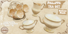 - Legna - Philippa Tea Set (Yellow Pack)
