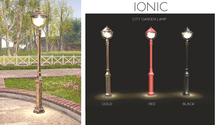 ionic : City Garden Lamp