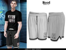 REED - TREY SHORTS WHITE