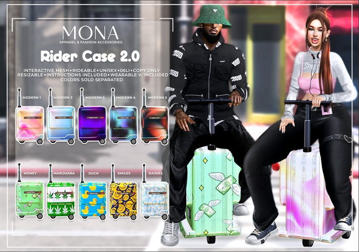MONA - Rider Case 2.0 - Fatpack 
