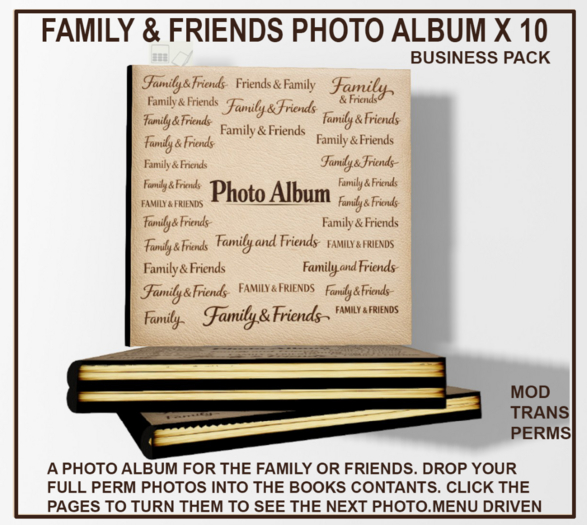 Family & friends business books