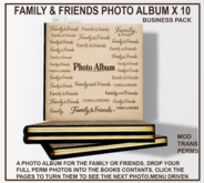 Family & friends business books